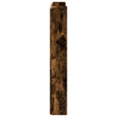 vidaXL Fejtámla polcokkal Füstölt tölgy 100 x 16,5 x 103,5 cm Faanyag