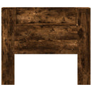 vidaXL Fejtámla polcokkal Füstölt tölgy 120 x 16,5 x 103,5 cm Faanyag