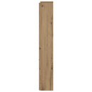 vidaXL Fejtámla polcokkal Artisan tölgy 160 x 17 x 104,5 cm Faanyag