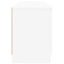 vidaXL Tároló szekrény loft ágyhoz 2 db Fehér 66 x 35 x 48 cm