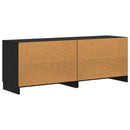 vidaXL Tároló szekrény loft ágyhoz 2 db Fekete Tölgy 66 x 35 x 48 cm