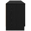vidaXL Tároló szekrény loft ágyhoz 2 db Fekete Tölgy 66 x 35 x 48 cm