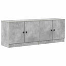 vidaXL Tároló szekrény loft ágyhoz 2 db Betonszürke 66 x 35 x 48 cm