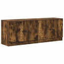 vidaXL Ágyat tartó szekrény 2 pcs Füstölt Tölgy 66 x 35 x 48 cm