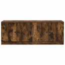 vidaXL Ágyat tartó szekrény 2 pcs Füstölt Tölgy 66 x 35 x 48 cm