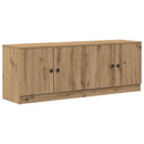 vidaXL Tároló szekrény loft ágyhoz 2 db Kézműves Tölgy 66 x 35 x 48 cm