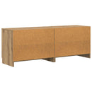vidaXL Tároló szekrény loft ágyhoz 2 db Kézműves Tölgy 66 x 35 x 48 cm