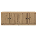 vidaXL Tároló szekrény loft ágyhoz 2 db Kézműves Tölgy 66 x 35 x 48 cm