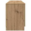 vidaXL Tároló szekrény loft ágyhoz 2 db Kézműves Tölgy 66 x 35 x 48 cm