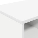 vidaXL Ágyat tartó szekrény 2 db Fehér 66 x 33 x 48 cm Szerelt Fa