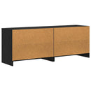 vidaXL Ágyat tartó szekrény 2 db Fekete Tölgy 66 x 33 x 48 cm