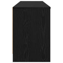 vidaXL Ágyat tartó szekrény 2 db Fekete Tölgy 66 x 33 x 48 cm