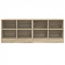 vidaXL Ágyat tartó szekrény 2 db Sonoma Tölgy 66 x 33 x 48 cm