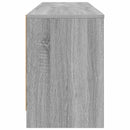vidaXL Ágyat tartó szekrény 2 db Szürke Sonoma 66 x 33 x 48 cm