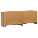 vidaXL Ágyat tartó szekrény 2 pcs Kézműves Tölgy 66 x 33 x 48 cm