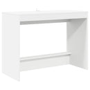 vidaXL Ágyíróasztal Fehér Szerelt Fa 100 x 45 x 75 cm