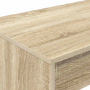 vidaXL Ágyíróasztal Sonoma Tölgy Szerelt Fa 100 x 45 x 75 cm