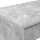 vidaXL Ágyíróasztal Betonszürke Szerelt Fa 100 x 45 x 75 cm