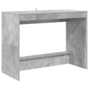 vidaXL Ágyíróasztal Betonszürke Szerelt Fa 100 x 45 x 75 cm