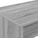 vidaXL Ágyíróasztal Szürke Sonoma Szerelt Fa 100 x 45 x 75 cm