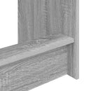 vidaXL Ágyíróasztal Szürke Sonoma Szerelt Fa 100 x 45 x 75 cm