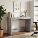 vidaXL Ágyíróasztal Szürke Sonoma Szerelt Fa 100 x 45 x 75 cm
