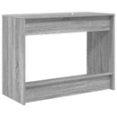 vidaXL Ágyíróasztal Szürke Sonoma Szerelt Fa 100 x 45 x 75 cm