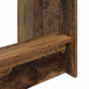 vidaXL Ágyíróasztal Antik Fa Szerelt Fa 100 x 45 x 75 cm