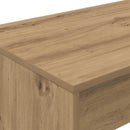 vidaXL Ágyíróasztal Kézműves Tölgy Szerelt Fa 100 x 45 x 75 cm