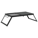 vidaXL Összecsukható Kemping Grill Fekete 31,5 x 26,5 x 4 cm