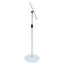 vidaXL Pedestal poszter állvány Ezüst 33 x 33 x 123 cm PVC és Acél