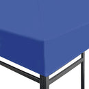 vidaXL Sátras Fedél 300 x 400 cm Kék