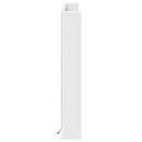 vidaXL LED-es Fejtámla Szekrény Fehér 180 x 16,5 x 103,5 cm Faanyag