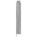 vidaXL LED-es Fejtámla Szekrény Szürke Sonoma 140 x 16,5 x 103,5 cm