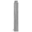 vidaXL LED-es Fejtámla Szekrény Szürke Sonoma 180 x 16,5 x 103,5 cm