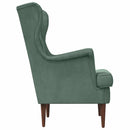 vidaXL karosszék Tengeri Zöld Bársony