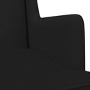 vidaXL Hintaszék Fekete 62 x 80 x 85 cm szövet