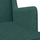 vidaXL Hintaszék Sötétzöld 62 x 80 x 85 cm szövet