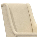 vidaXL Hintaszék Krém 62 x 80 x 85 cm szövet