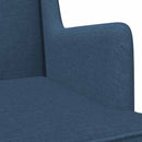 vidaXL Hintaszék Kék 62 x 80 x 85 cm szövet