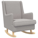 vidaXL Hintaszék Világosszürke 62 x 80 x 85 cm Bouclé