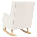 vidaXL Hintaszék Krémszínű 62 x 80 x 85 cm Bouclé