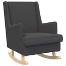 vidaXL Hintaszék Sötétszürke 62 x 80 x 85 cm Bouclé