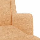 vidaXL Hintaszék Bézs 62 x 80 x 85 cm Bouclé