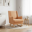 vidaXL Hintaszék Bézs 62 x 80 x 85 cm Bouclé