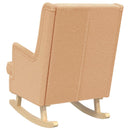 vidaXL Hintaszék Bézs 62 x 80 x 85 cm Bouclé