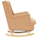 vidaXL Hintaszék Bézs 62 x 80 x 85 cm Bouclé