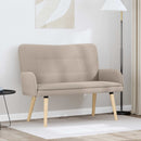 vidaXL Kétüléses Kanapé Világosszürke 115 x 61 x 87 cm Bouclé