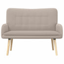 vidaXL Kétüléses Kanapé Világosszürke 115 x 61 x 87 cm Bouclé