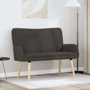 vidaXL Kétüléses Kanapé Sötétszürke 115 x 61 x 87 cm Bouclé
